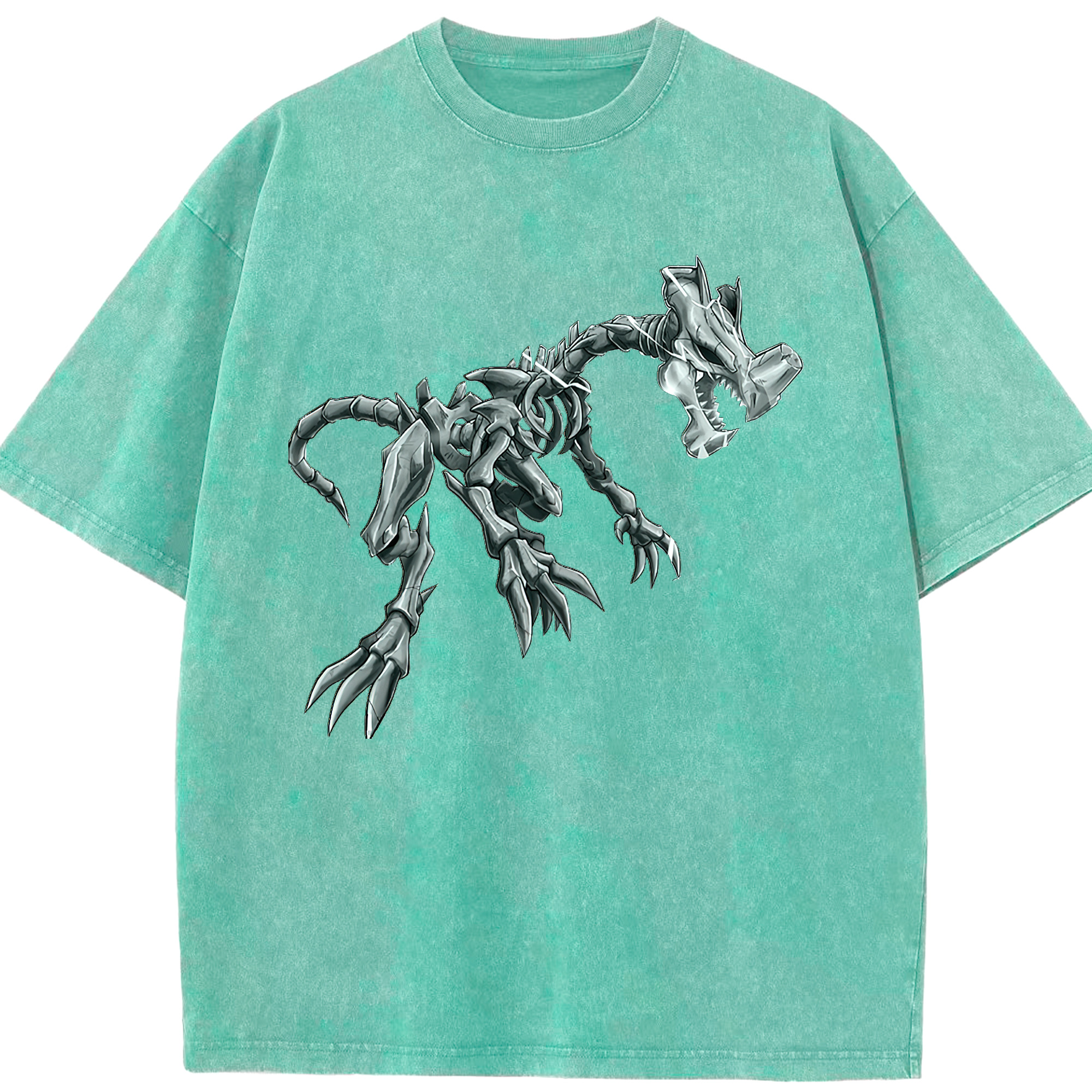 （画像用） 遊☆戯☆王 Yu-Gi-Oh! 綿100% ヴィンテージ風 半袖Tシャツ（フロントプリント）